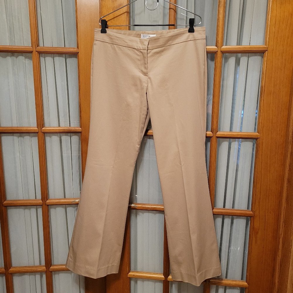 White House/Black Market Women's Khaki Dress Slacks - Size 12